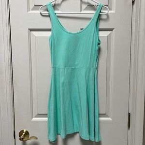 Aqua Express Fit and Flare Mini Dress